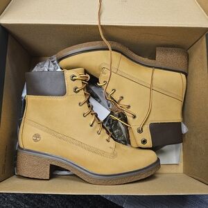 Timberland Women's Tan Leather Boots